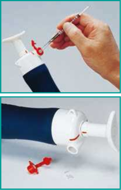 Gas Aspirating Pump Step 2