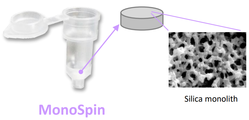 MonoSpin columns